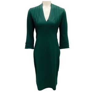 MARIA PINTO CYPRESS GREEN STING DRESS
